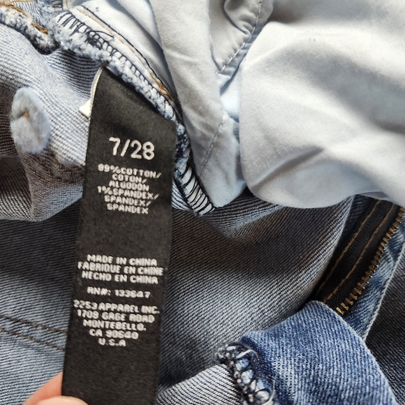 BCBGeneratiom Skatet Straight Blue Denim Jeans - Picture 7 of 7